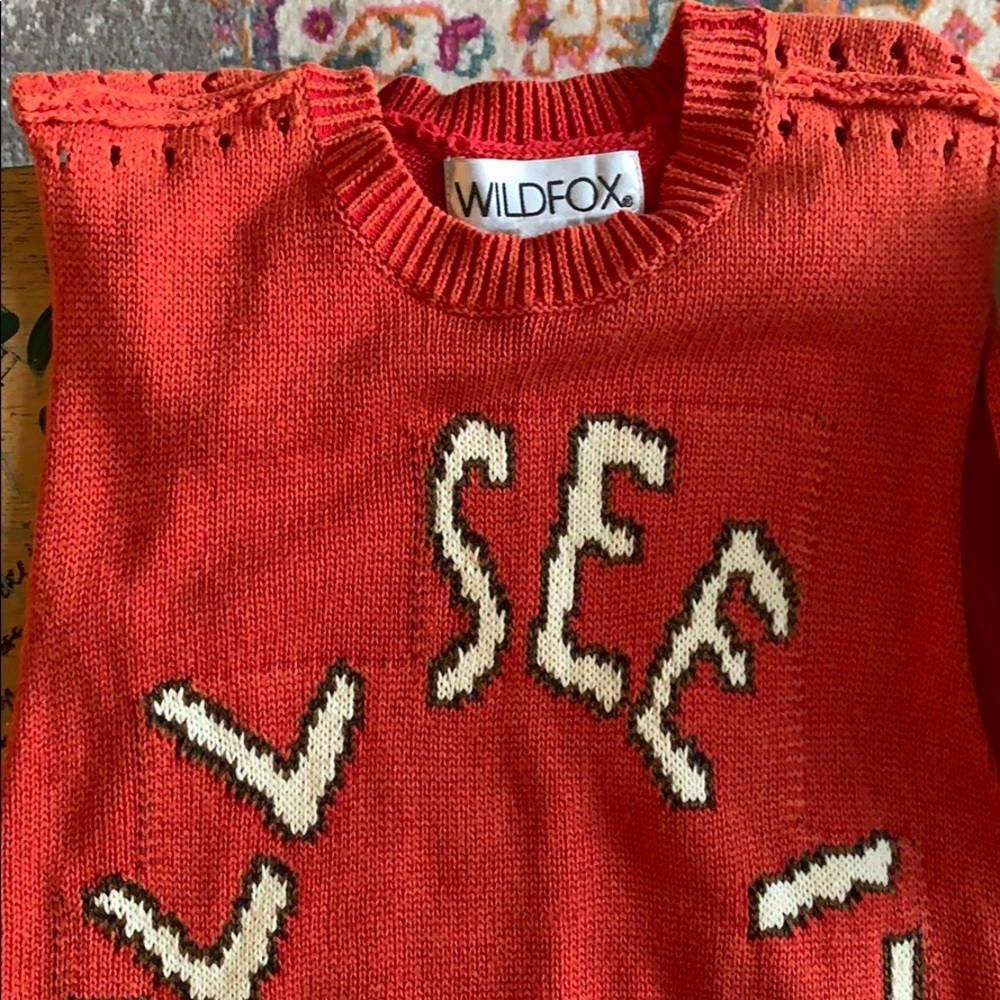Oversized tank sweater